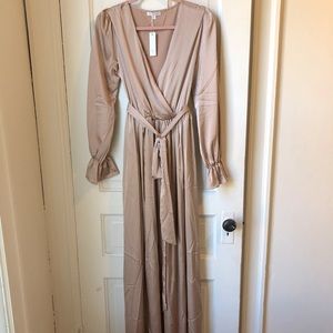 Holly Satin Maxi Dress